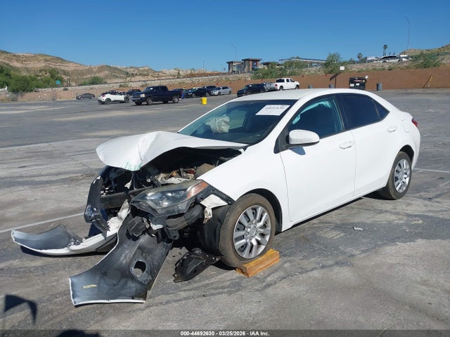 2T1BURHE1GC664180 Toyota COROLLA LE