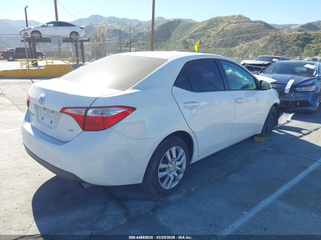 2T1BURHE1GC664180 Toyota COROLLA LE