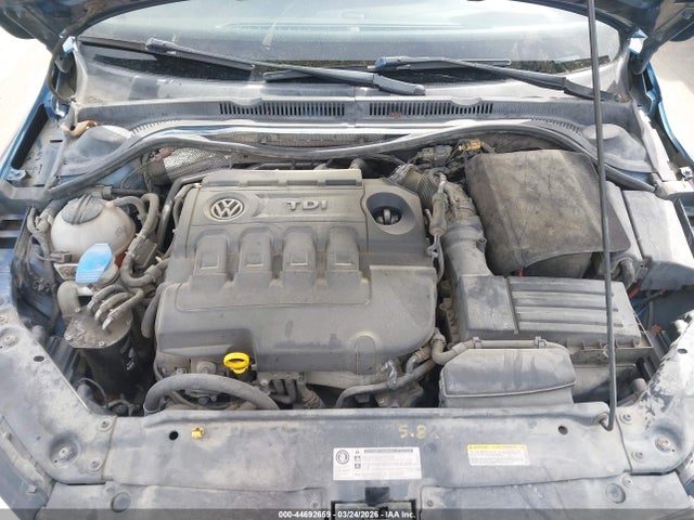 44692659 :رقم المزاد ، 3VWLA7AJ9FM404119 vin ، 2015 Volkswagen Jetta 2.0l Tdi Sel مزاد بيع