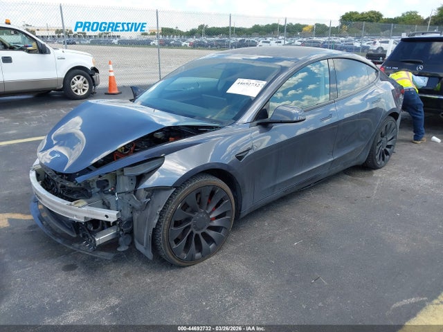 2023 Tesla Model 3 Performance Dual Motor All-wheel Drive მანქანა იყიდება აუქციონზე, vin: 5YJ3E1EC3PF669222, აუქციონის ნომერი: 44692732
