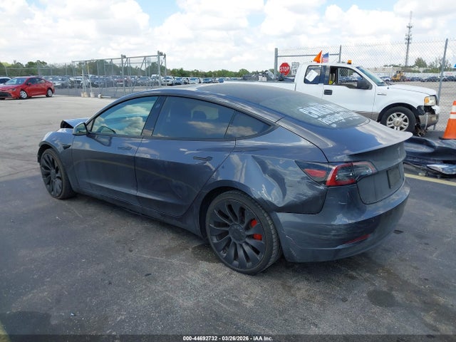 2023 Tesla Model 3 Performance Dual Motor All-wheel Drive მანქანა იყიდება აუქციონზე, vin: 5YJ3E1EC3PF669222, აუქციონის ნომერი: 44692732