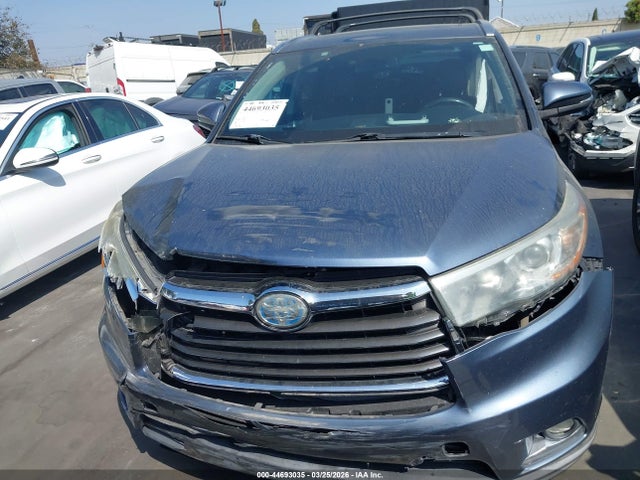 Продажа на аукционе авто 2014 Toyota Highlander Hybrid Limited Platinum V6, vin: 5TDDCRFH8ES006188, номер лота: 44693035