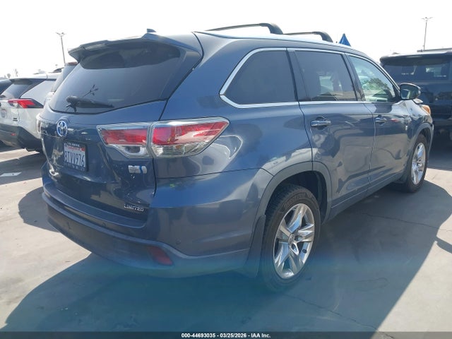 Продажа на аукционе авто 2014 Toyota Highlander Hybrid Limited Platinum V6, vin: 5TDDCRFH8ES006188, номер лота: 44693035
