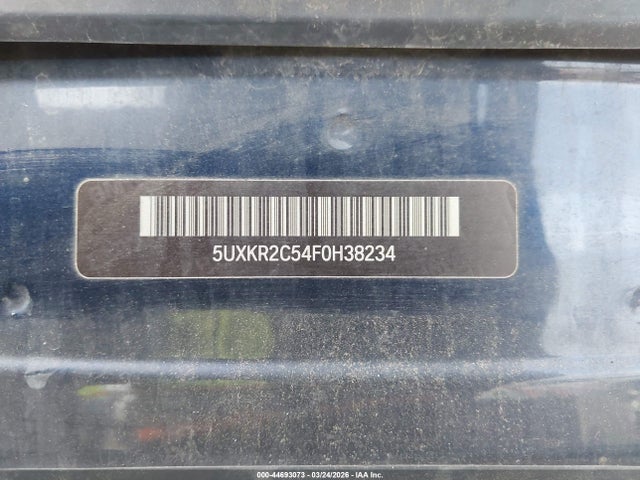 44693073 :رقم المزاد ، 5UXKR2C54F0H38234 vin ، 2015 Bmw X5 Sdrive35i مزاد بيع