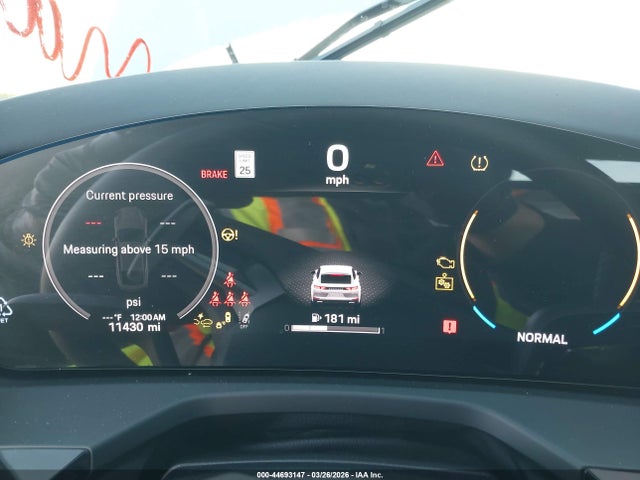 Продаж на аукціоні авто 2025 Porsche Panamera 4, vin: WP0AA2YA3SL012543, номер лоту: 44693147