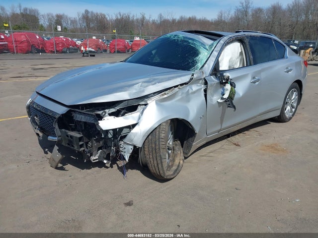 2017 Infiniti Q50 3.0t Premium მანქანა იყიდება აუქციონზე, vin: JN1EV7AR4HM834065, აუქციონის ნომერი: 44693182