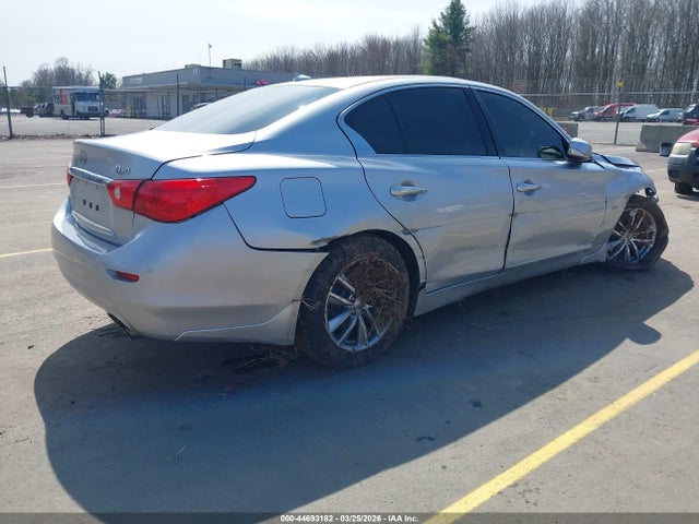 2017 Infiniti Q50 3.0t Premium მანქანა იყიდება აუქციონზე, vin: JN1EV7AR4HM834065, აუქციონის ნომერი: 44693182