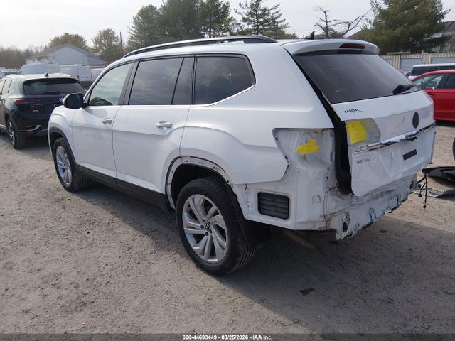 2021 Volkswagen Atlas 3.6l V6 Se W/technology მანქანა იყიდება აუქციონზე, vin: 1V2KR2CA0MC602897, აუქციონის ნომერი: 44693449
