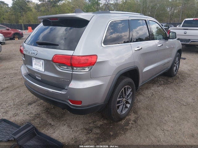 Aukcja sprzedaży 2017 Jeep Grand Cherokee Limited 4x2, vin: 1C4RJEBGXHC790509, numer aukcji: 44693463