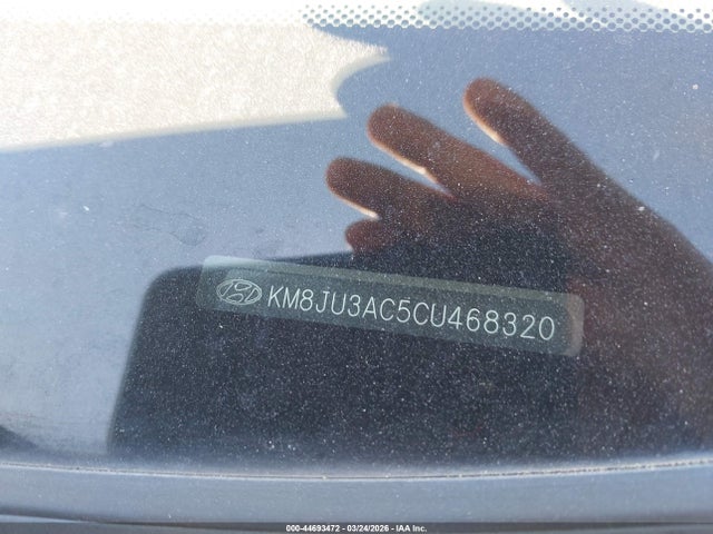 Продаж на аукціоні авто 2012 Hyundai Tucson Limited, vin: KM8JU3AC5CU468320, номер лоту: 44693472