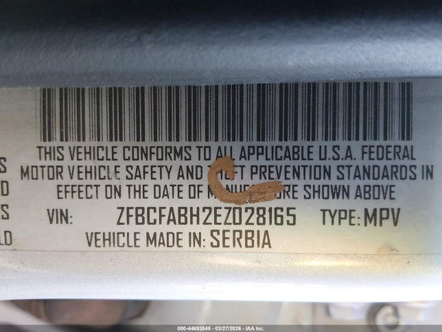 2014 FIAT 500L ZFBCFABH2EZ028165 Photo 8