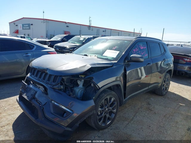 Продажа на аукционе авто 2021 Jeep Compass 80th Anniversary 4x4, vin: 3C4NJDEB7MT537834, номер лота: 44693559