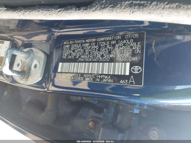 2006 SCION XA JTKKT604160130232 Photo 8