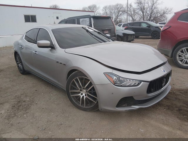 2014 MASERATI GHIBLI ZAM57RTA2E1085964