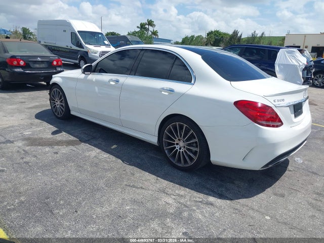 44693767 :رقم المزاد ، 55SWF4JBXHU186495 vin ، 2017 Mercedes-benz C 300 Sport مزاد بيع
