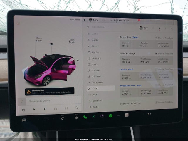 2021 TESLA MODEL Y 5YJYGDED5MF113984 Photo 6