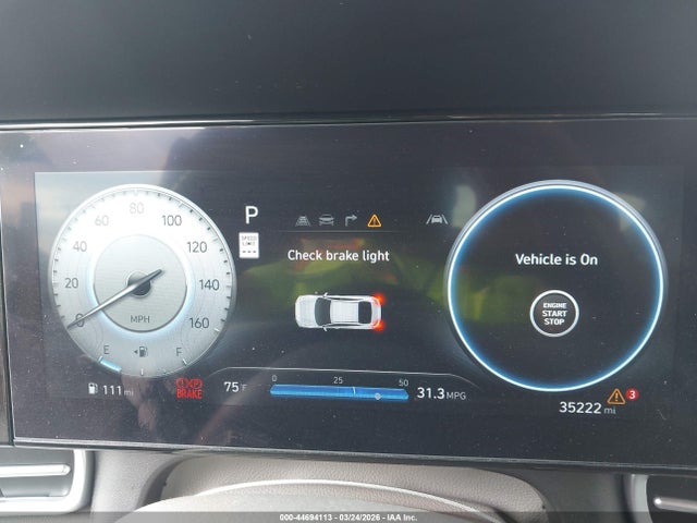 2025 Hyundai Elantra Sel Convenience მანქანა იყიდება აუქციონზე, vin: KMHLS4DGXSU880573, აუქციონის ნომერი: 44694113