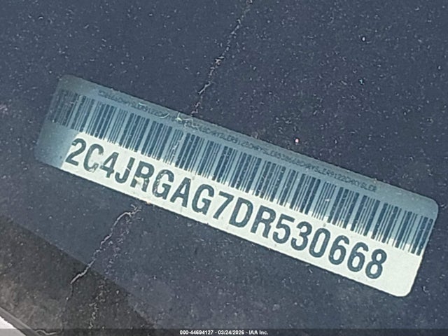 Продаж на аукціоні авто 2013 Ram Cargo Tradesman, vin: 2C4JRGAG7DR530668, номер лоту: 44694127