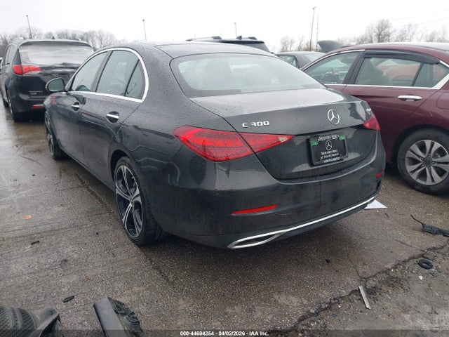 2025 Mercedes-benz C 300 მანქანა იყიდება აუქციონზე, vin: W1KAF4HBXSR260992, აუქციონის ნომერი: 44694254