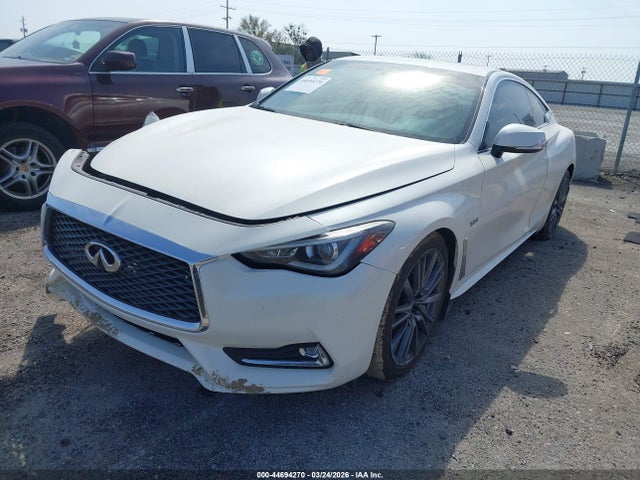 2017 Infiniti Q60 3.0t Red Sport 400 მანქანა იყიდება აუქციონზე, vin: JN1FV7EK6HM610975, აუქციონის ნომერი: 44694270