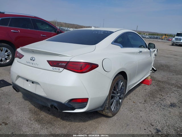 2017 Infiniti Q60 3.0t Red Sport 400 მანქანა იყიდება აუქციონზე, vin: JN1FV7EK6HM610975, აუქციონის ნომერი: 44694270