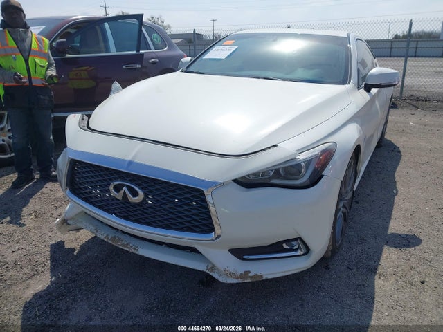 2017 Infiniti Q60 3.0t Red Sport 400 მანქანა იყიდება აუქციონზე, vin: JN1FV7EK6HM610975, აუქციონის ნომერი: 44694270