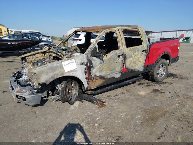 44694362 :رقم المزاد ، 1FTPW14545FB27721 vin ، 2005 Ford F-150 Fx4/lariat/xlt مزاد بيع
