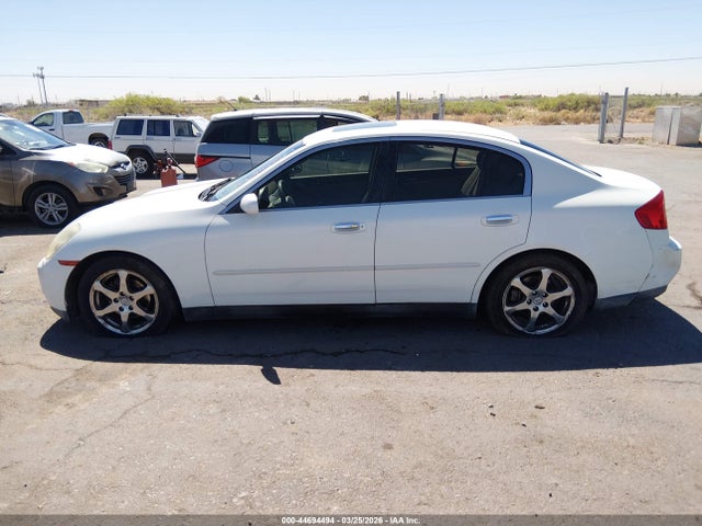 2003 Infiniti G35 Luxury Leather მანქანა იყიდება აუქციონზე, vin: JNKCV51E53M300389, აუქციონის ნომერი: 44694494