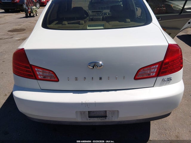 2003 Infiniti G35 Luxury Leather მანქანა იყიდება აუქციონზე, vin: JNKCV51E53M300389, აუქციონის ნომერი: 44694494