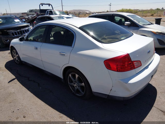 2003 Infiniti G35 Luxury Leather მანქანა იყიდება აუქციონზე, vin: JNKCV51E53M300389, აუქციონის ნომერი: 44694494