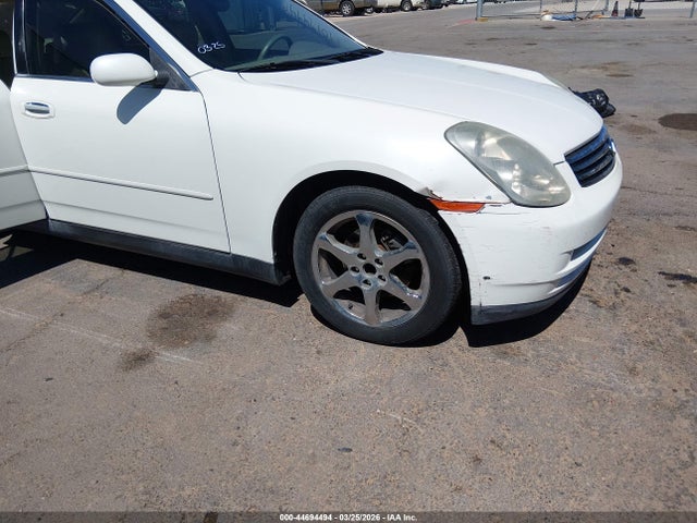 2003 Infiniti G35 Luxury Leather მანქანა იყიდება აუქციონზე, vin: JNKCV51E53M300389, აუქციონის ნომერი: 44694494