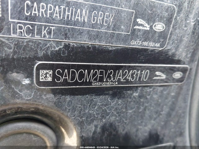 2018 JAGUAR F-PACE SADCM2FV3JA243110 Photo 8