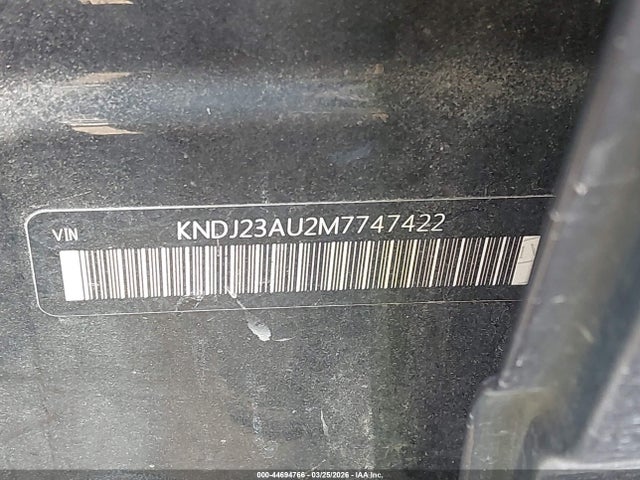 Aukcja sprzedaży 2021 Kia Soul S, vin: KNDJ23AU2M7747422, numer aukcji: 44694766