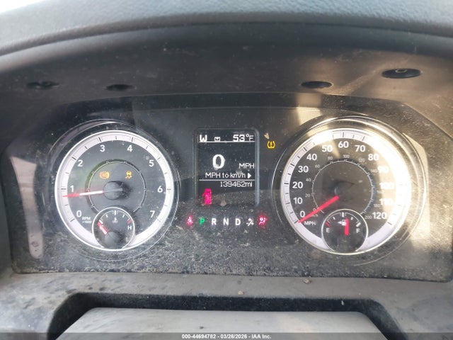 44694782 :رقم المزاد ، 1C6RR7GG4LS146765 vin ، 2020 Ram 1500 Classic Warlock  4x4 6'4 Box مزاد بيع