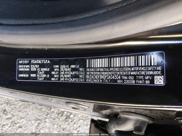 Продаж на аукціоні авто 2023 Dodge Hornet Gt Plus Awd, vin: ZACNDFBN0P3A04504, номер лоту: 44694947