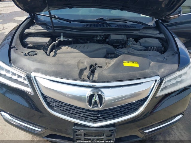 44695050 :رقم المزاد ، 5FRYD4H40GB039509 vin ، 2016 Acura Mdx Technology   Acurawatch Plus Packages/technology Package مزاد بيع