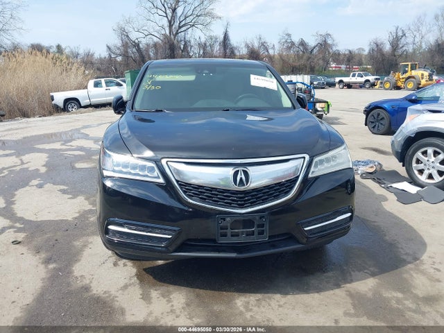 44695050 :رقم المزاد ، 5FRYD4H40GB039509 vin ، 2016 Acura Mdx Technology   Acurawatch Plus Packages/technology Package مزاد بيع
