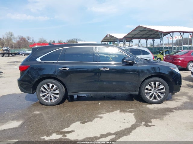 44695050 :رقم المزاد ، 5FRYD4H40GB039509 vin ، 2016 Acura Mdx Technology   Acurawatch Plus Packages/technology Package مزاد بيع