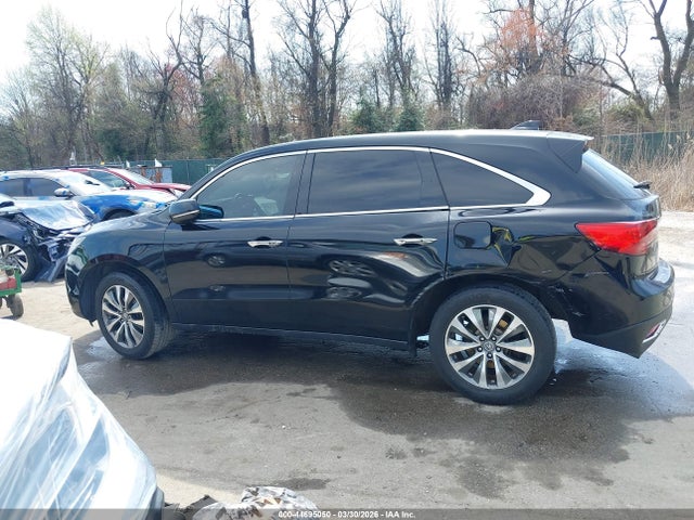 44695050 :رقم المزاد ، 5FRYD4H40GB039509 vin ، 2016 Acura Mdx Technology   Acurawatch Plus Packages/technology Package مزاد بيع