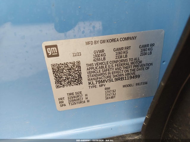 2024 CHEVROLET TRAILBLAZER KL79MVSL9RB119499 Photo 8