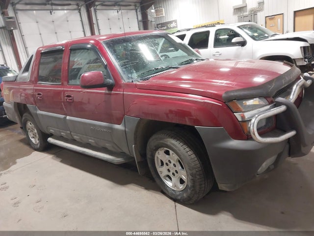 2004 CHEVROLET AVALANCHE 1500 3GNEK12T84G161413