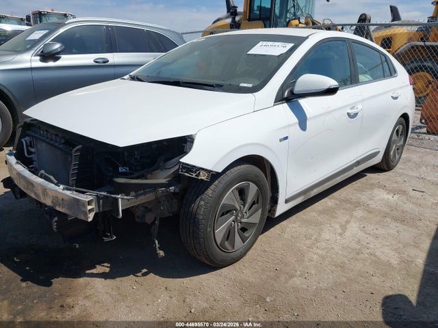 2019 Hyundai Ioniq Hybrid Sel მანქანა იყიდება აუქციონზე, vin: KMHC75LC5KU105782, აუქციონის ნომერი: 44695570