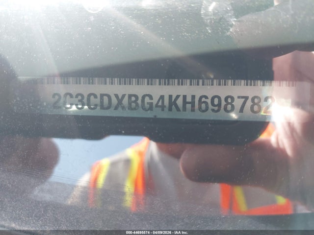 2019 Dodge Charger Sxt Rwd მანქანა იყიდება აუქციონზე, vin: 2C3CDXBG4KH698782, აუქციონის ნომერი: 44695574