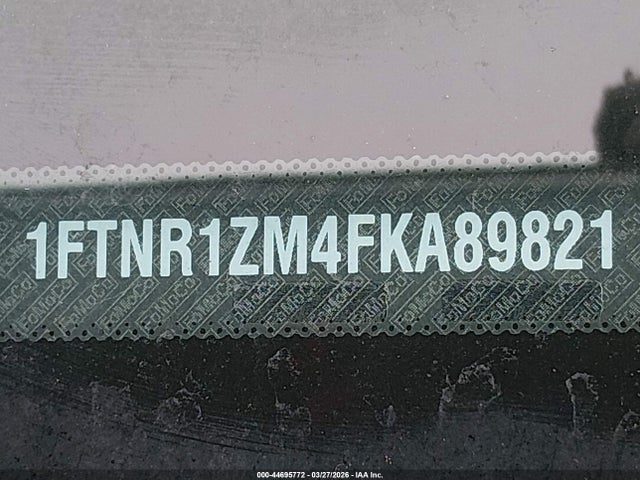 44695772 :رقم المزاد ، 1FTNR1ZM4FKA89821 vin ، 2015 Ford Transit-250 مزاد بيع