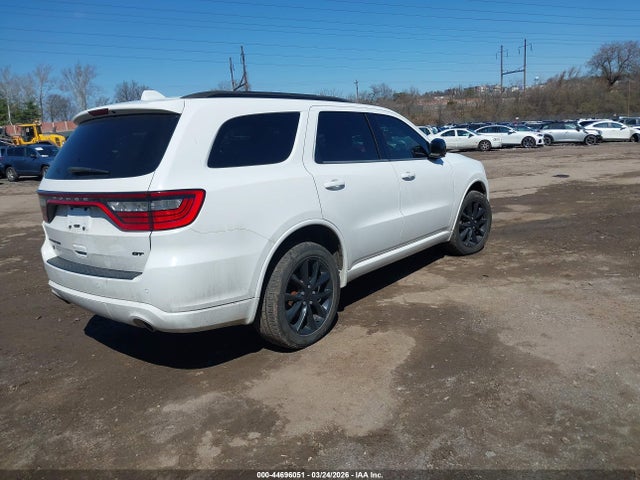 2018 Dodge Durango Gt Awd მანქანა იყიდება აუქციონზე, vin: 1C4RDJDG4JC155983, აუქციონის ნომერი: 44696051