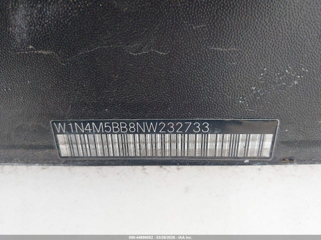 44696082 :رقم المزاد ، W1N4M5BB8NW232733 vin ، 2022 Mercedes-benz Amg Glb 35 4matic مزاد بيع