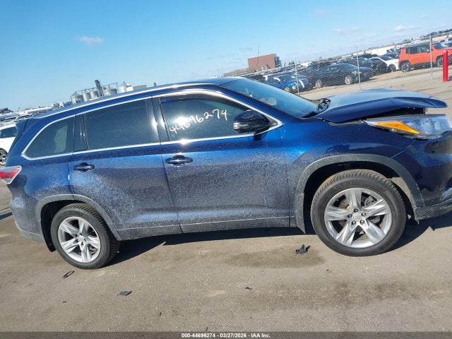 Toyota Highlander Limited V6 2014 5TDDKRFH3ES068424 Image 14