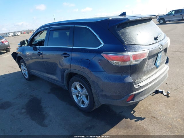 Toyota Highlander Limited V6 2014 5TDDKRFH3ES068424 Image 3