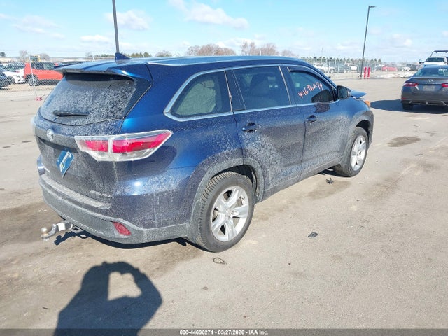 Toyota Highlander Limited V6 2014 5TDDKRFH3ES068424 Image 4