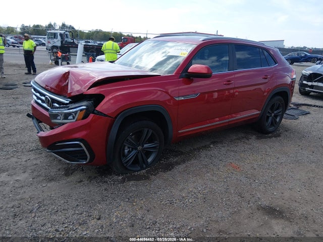 44696452 :رقم المزاد ، 1V2PE2CA7MC205446 vin ، 2021 Volkswagen Atlas Cross Sport 3.6l V6 Se W/technology R-line مزاد بيع